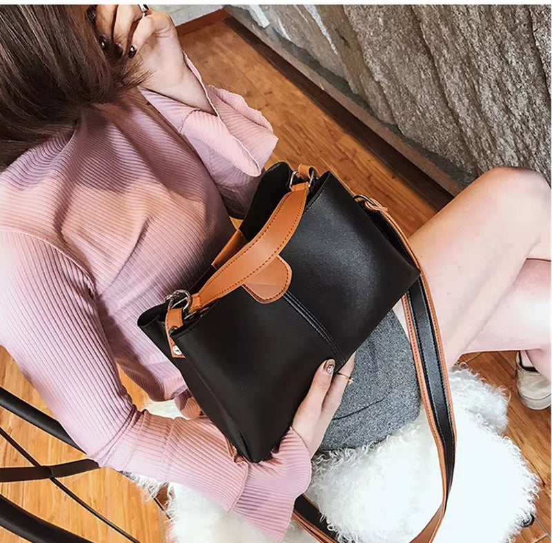 Osman Black Sling Bag for Girls - Image 4